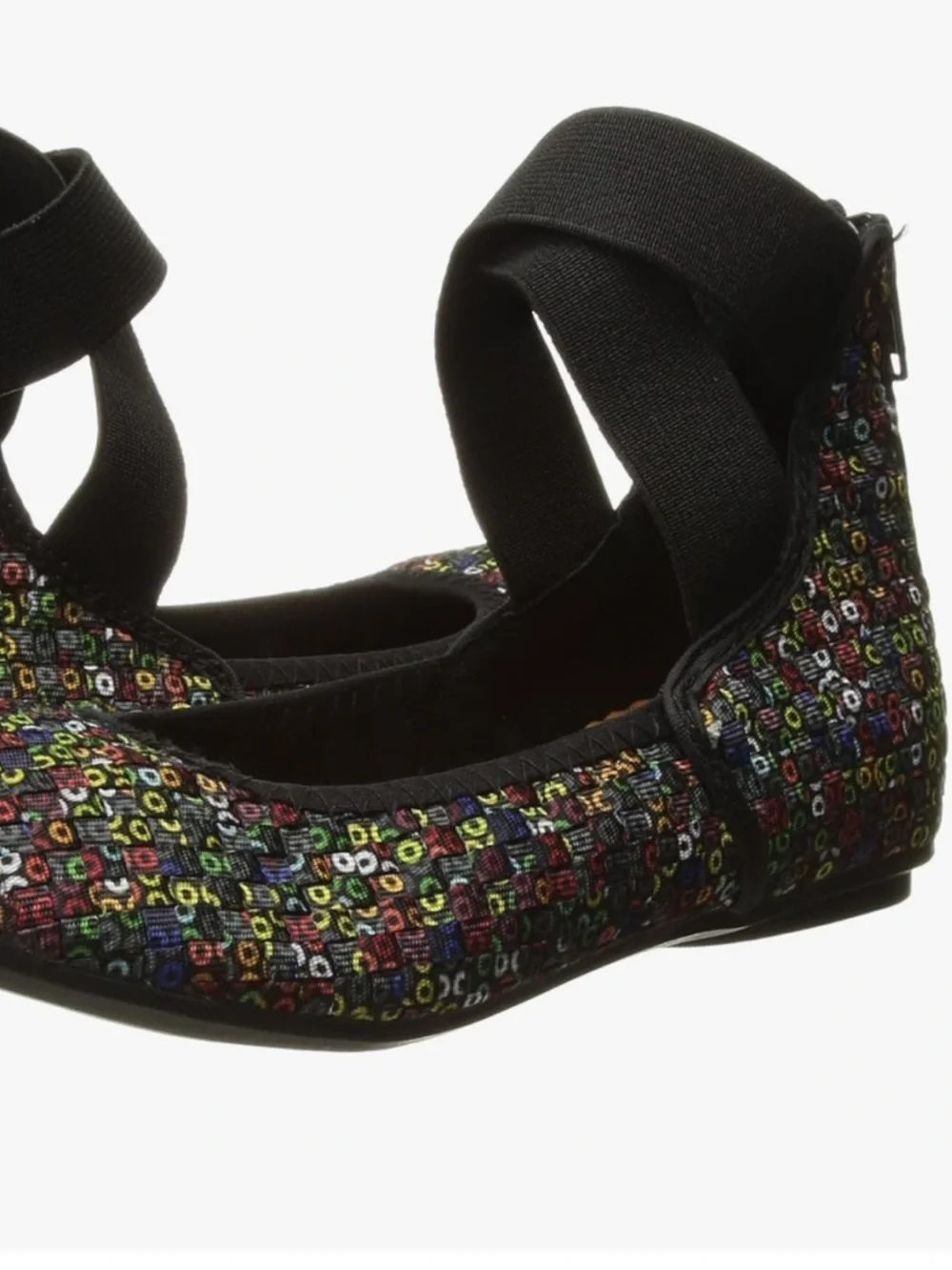 Bernie Mev Girls' Monica K Ballet Flat, Dazzle